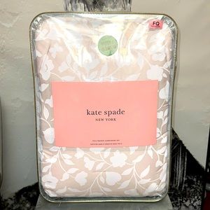 Kate spade comforter full queen set garden vine